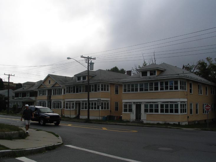 Apartments, First Street at Burbank Street, SW Corner, Pittsfield, Massachusetts