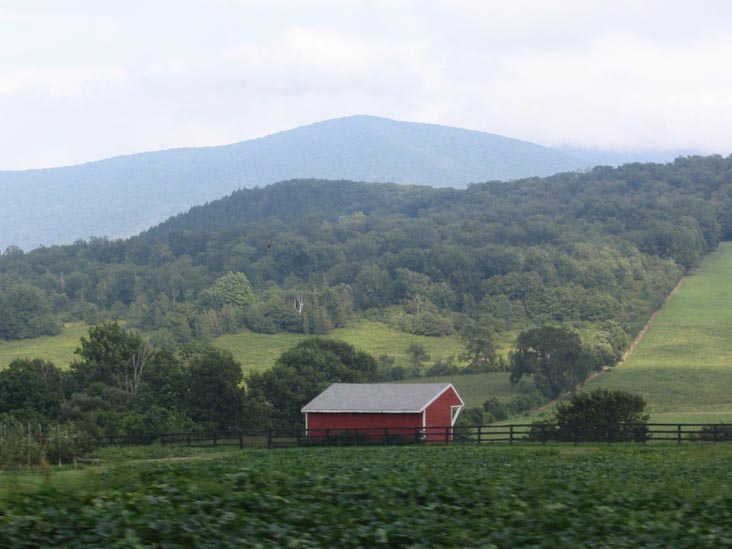 Farm Along Route 7 Near Williamstown, Massachusetts