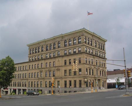Berkshire Life Insurance Company Building, North Street and West Street, NW Corner, Pittsfield, Massachusetts