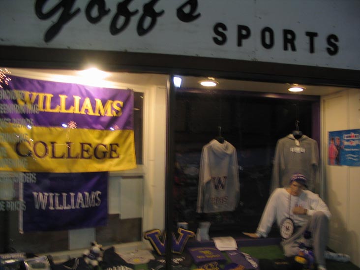 Goff's Sports, 15 Spring Street, Williamstown, Massachusetts