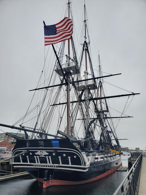 USS Constitution, Charlestown, Boston, Massachusetts, January 15, 2023