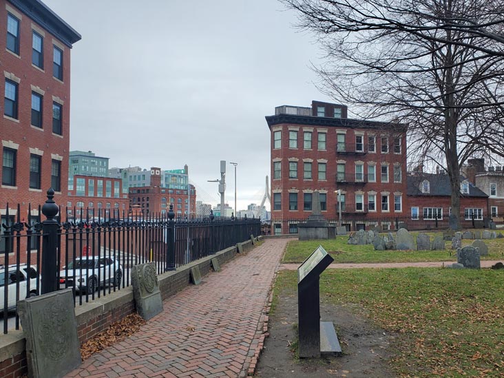 Copp's Hill Burying Ground Boston, Massachusetts, January 15, 2023
