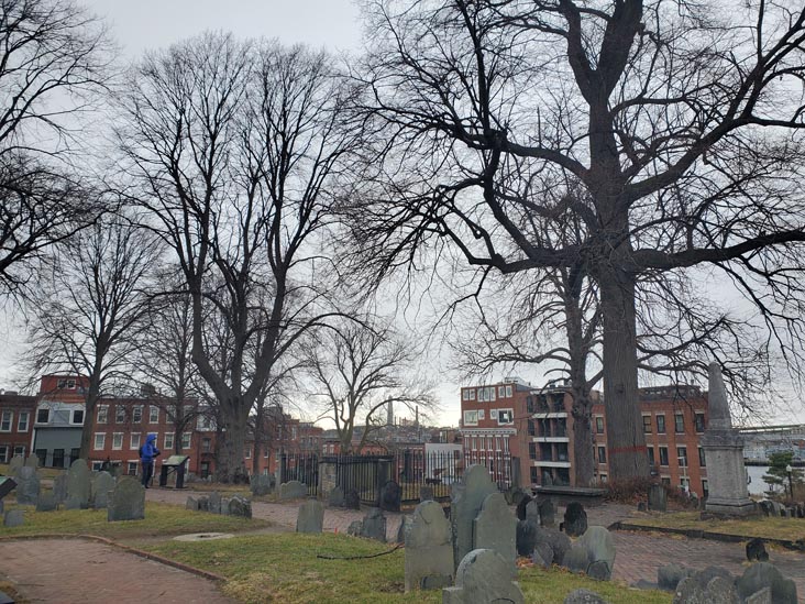 Copp's Hill Burying Ground Boston, Massachusetts, January 15, 2023