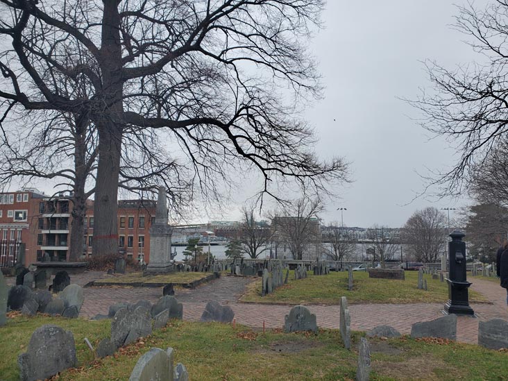 Copp's Hill Burying Ground Boston, Massachusetts, January 15, 2023