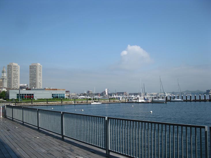 Inner Harbor Near Institute of Contemporary Art, Boston, Waterfront/Seaport District Bike Tour, South Boston, Boston, Massachusetts