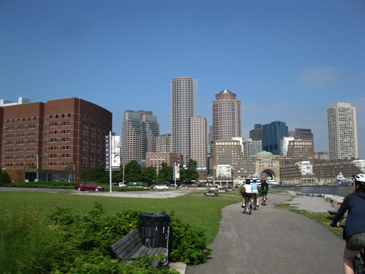 Waterfront/Seaport District Bike Tour, South Boston, Boston, Massachusetts