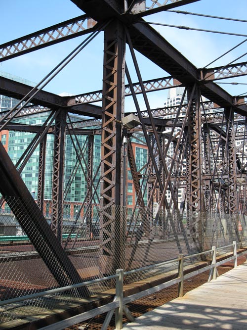 Northern Avenue Bridge Over Fort Point Channel, Waterfront/Seaport District Bike Tour, Boston, Massachusetts
