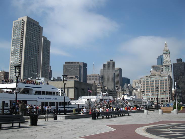 Long Wharf, Waterfront/Seaport District Bike Tour, Boston, Massachusetts