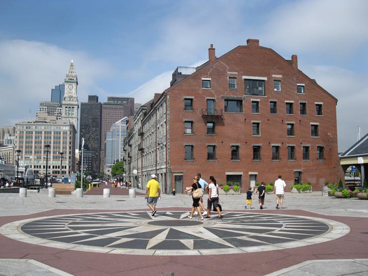 Long Wharf, Waterfront/Seaport District Bike Tour, Boston, Massachusetts
