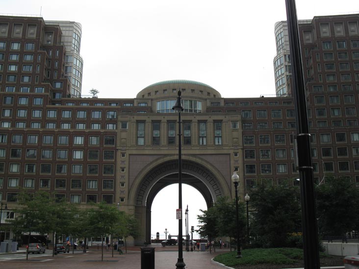 Rowes Wharf, Waterfront/Seaport District Bike Tour, Boston, Massachusetts