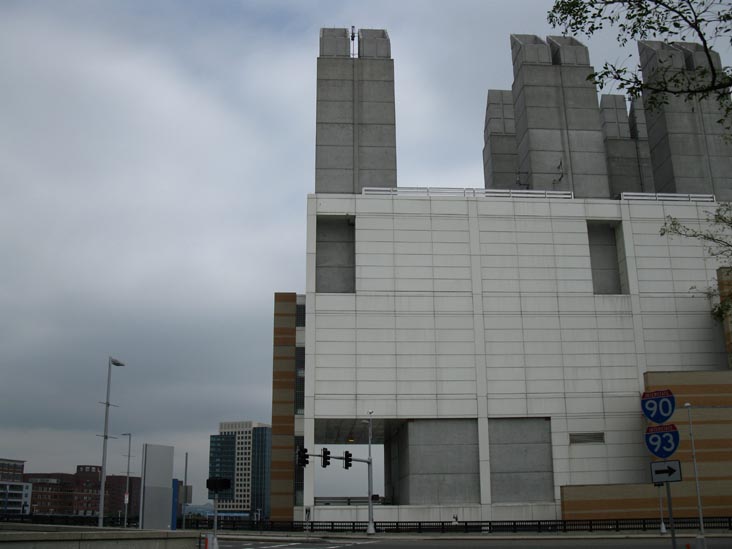 Ventilation Building #5, I-90 Interchange at Summer Street, Waterfront/Seaport District Bike Tour, South Boston, Boston, Massachusetts