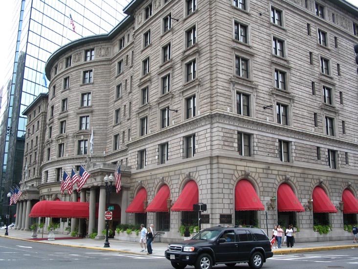 Fairmont Copley Plaza, 138 St. James Avenue, Copley Square, Back Bay, Boston, Massachusetts