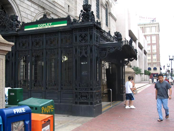 Copley Square T Station, Copley Square, Boston, Massachusetts