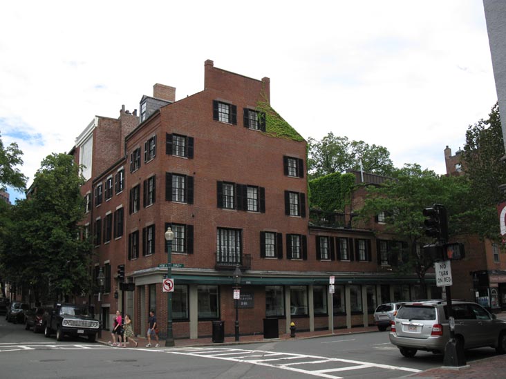 Charles Street and Chestnut Street, SE Corner, Beacon Hill, Boston, Massachusetts