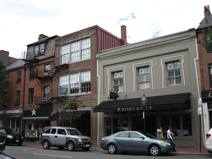 East Side of Charles Street Between Chestnut Street and Mt. Vernon Street, Beacon Hill, Boston, Massachusetts