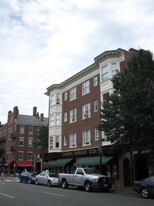 Charles Street and Mt. Vernon Street, SE Corner, Beacon Hill, Boston, Massachusetts
