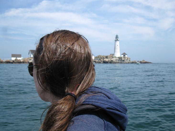 Boston Light, Little Brewster Island, Flagship Adventures Boston Harbor Rigid Inflatable Boat (RIB) Tour, Boston Harbor, Boston, Massachusetts, July 24, 2010