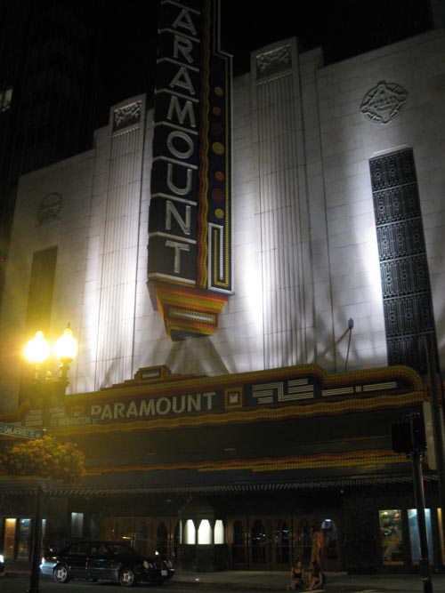 Paramount Theatre, 559 Washington Street, Downtown Boston, Boston, Massachusetts, September 25, 2011