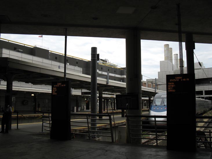 Track 8, South Station, Atlantic Avenue and Summer Street, Boston, Massachusetts
