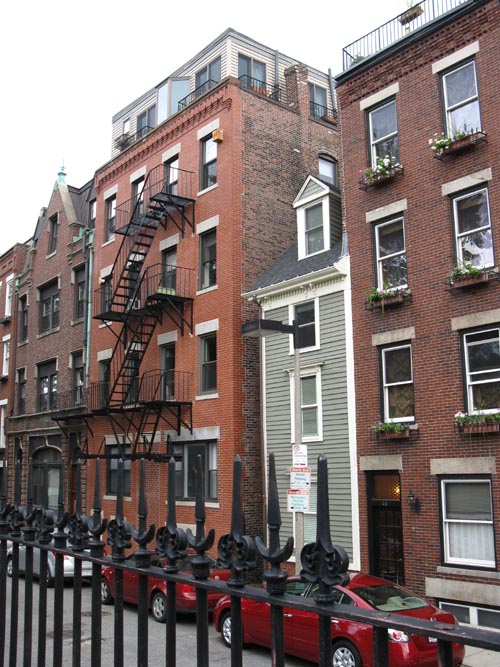 Hull Street Across From Copp's Hill Burying Ground, North End, Boston, Massachusetts, July 24, 2010