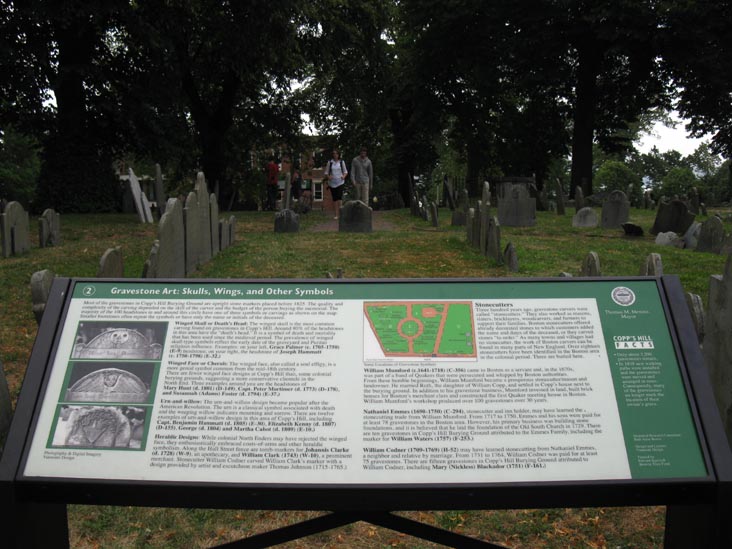Copp's Hill Burying Ground, North End, Boston, Massachusetts, July 24, 2010