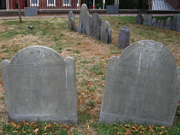 Copp's Hill Burying Ground, North End, Boston, Massachusetts, July 24, 2010