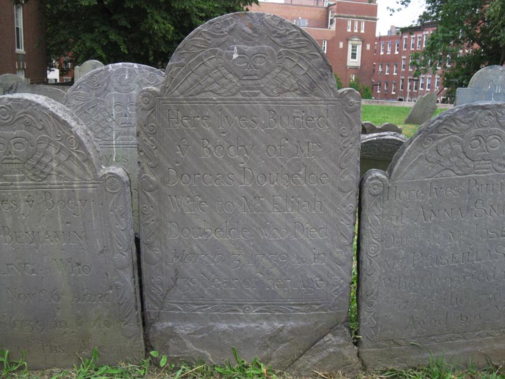 Copp's Hill Burying Ground, North End, Boston, Massachusetts, July 24, 2010