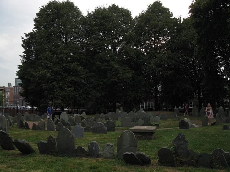 Copp's Hill Burying Ground, North End, Boston, Massachusetts, July 24, 2010