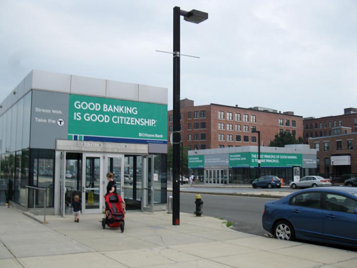 Courthouse Station, Seaport Boulevard, South Boston, Boston, Massachusetts, July 24, 2010