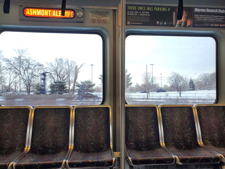 Red Line, The T, Boston, Massachusetts, January 16, 2023