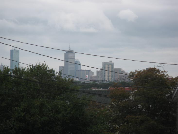 Spruce Street Between Lincoln and School Streets, Watertown, Massachusetts, September 24, 2011