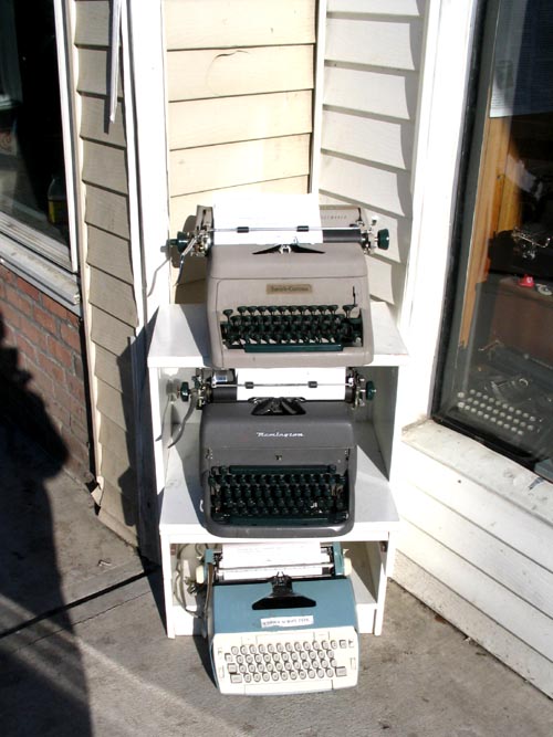 Typewriters, Amherst Typewriter and Computer Service, 41 North Pleasant Road, Amherst, Massachusetts