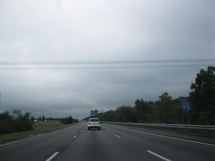 Northbound Interstate 95, Massachusetts, October 1, 2011