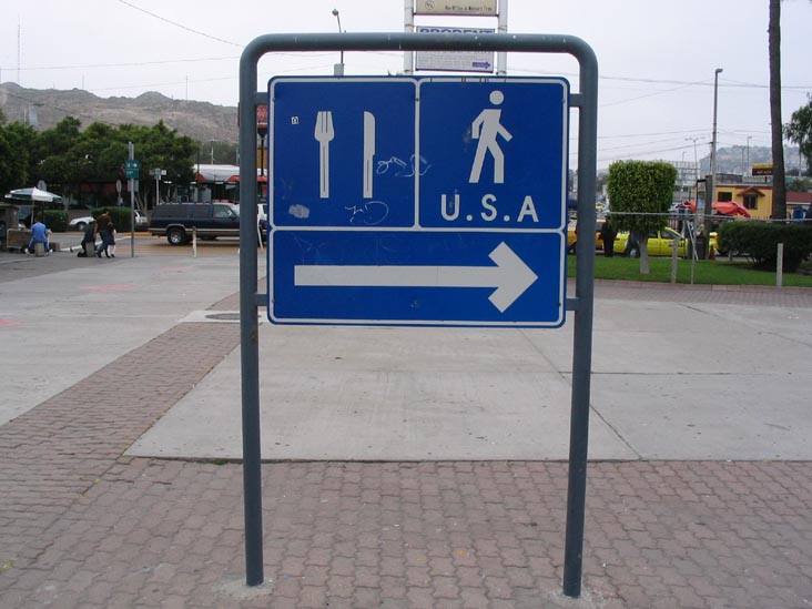 San Ysidro Border Crossing, U.S.-Mexico Border, Tijuana, Baja California, Mexico