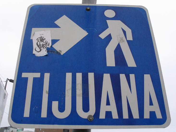 San Ysidro Border Crossing, U.S.-Mexico Border, Tijuana, Baja California, Mexico