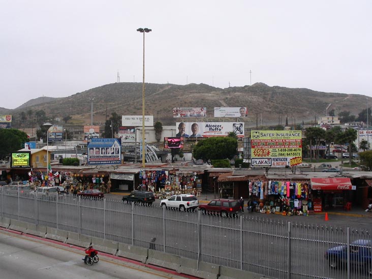 San Ysidro Border Crossing, U.S.-Mexico Border, Tijuana, Baja California, Mexico