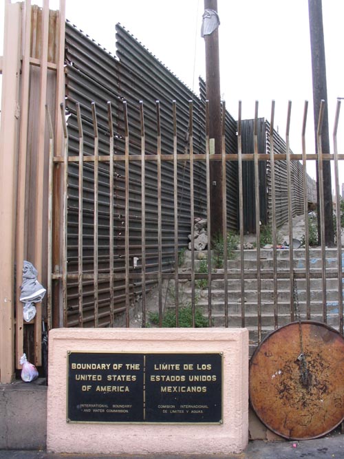 San Ysidro Border Crossing, U.S.-Mexico Border, Tijuana, Baja California, Mexico