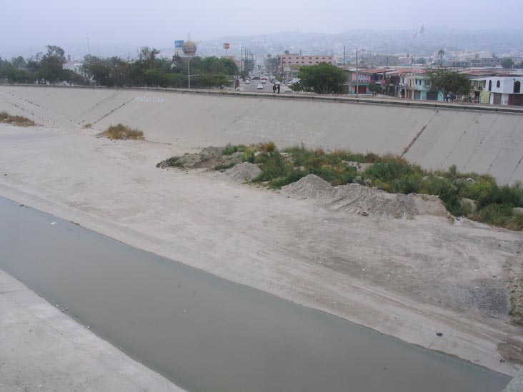 Tijuana River, Rio Tijuana, Tijuana, Baja California, Mexico