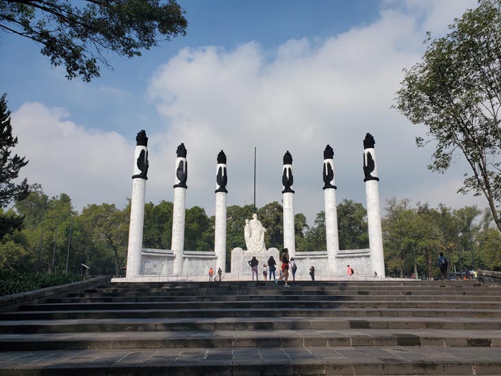 Altar a la Patria, Bosque de Chapultepec, Mexico City/Ciudad de México, Mexico, August 12, 2021