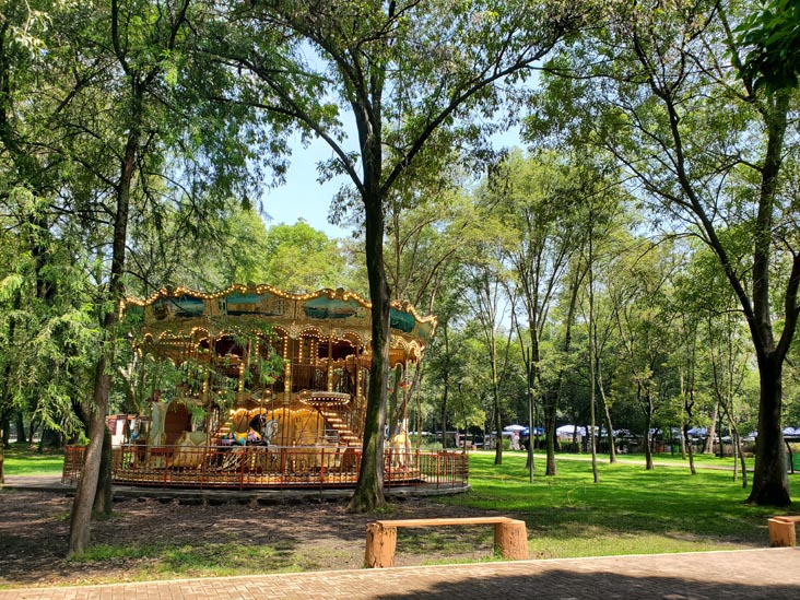 Carousel, Bosque de Chapultepec, Mexico City/Ciudad de México, Mexico, August 12, 2021