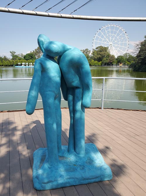 LagoAlgo, Bosque de Chapultepec, Segunda Sección, Mexico City/Ciudad de México, Mexico, August 29, 2023