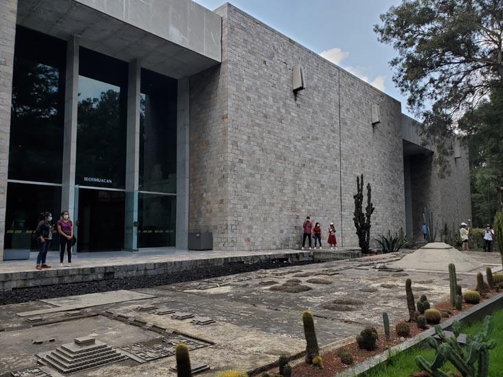 Teotihuacán Model, Museo Nacional de Antropologí­a/National Museum of Anthropology, Mexico City/Ciudad de México, Mexico, August 17, 2021