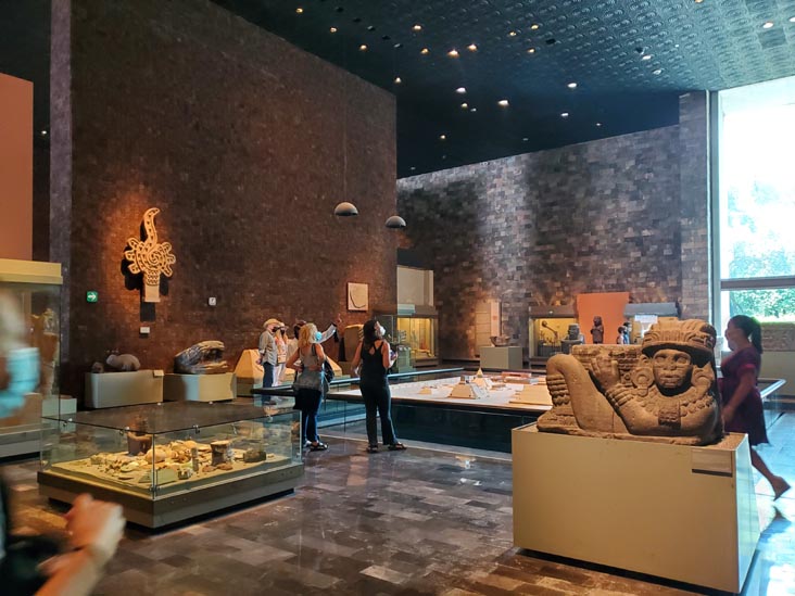 Mexica Hall, Museo Nacional de Antropología/National Museum of Anthropology, Mexico City/Ciudad de México, Mexico, August 17, 2021