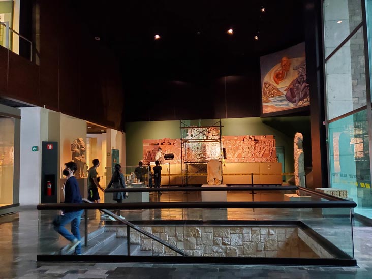 Maya Hall, Museo Nacional de Antropología/National Museum of Anthropology, Mexico City/Ciudad de México, Mexico, August 17, 2021