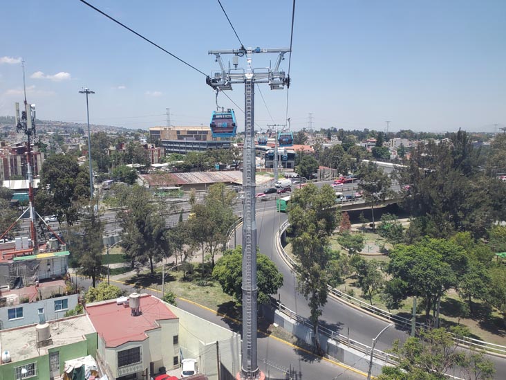 Cablebús Línea 2, Mexico City/Ciudad de México, Mexico, August 26, 2021