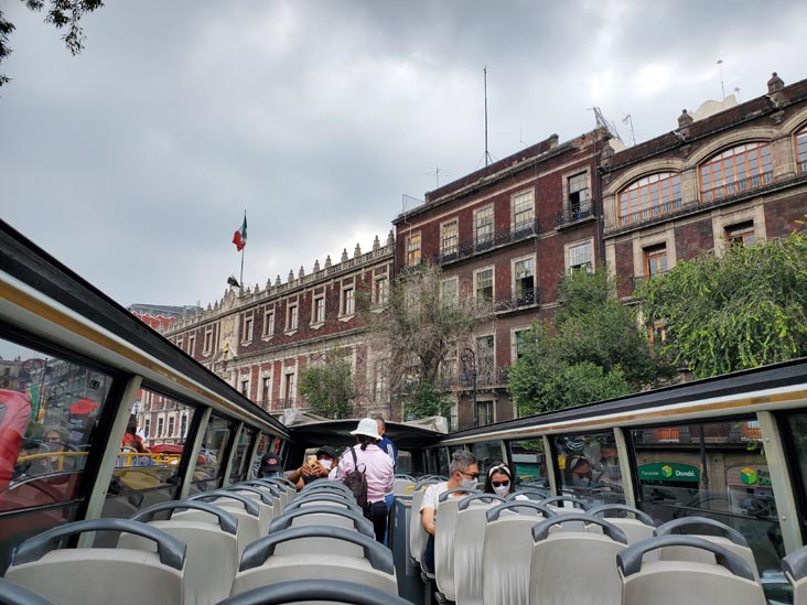 Centro Histórico, Capital Bus Circuito Centro-Sur Tour, Mexico City/Ciudad de México, Mexico, August 6, 2021