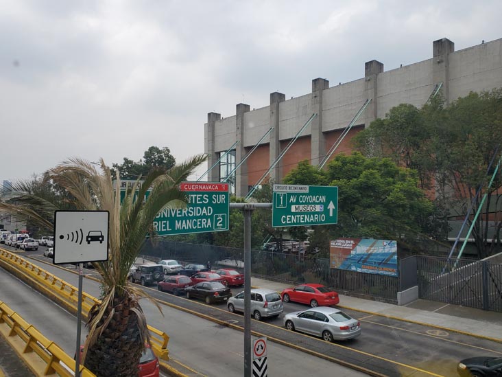 Avenida Rio Churubusco, Capital Bus Circuito Centro-Sur Tour, Mexico City/Ciudad de México, Mexico, August 6, 2021