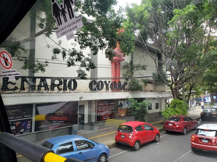Centenario, Coyoacán, Capital Bus Circuito Centro-Sur Tour, Mexico City/Ciudad de México, Mexico, August 6, 2021