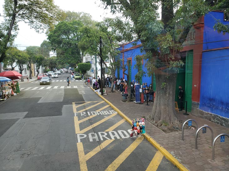 La Casa Azul, Coyoacán, Capital Bus Circuito Centro-Sur Tour, Mexico City/Ciudad de México, Mexico, August 6, 2021