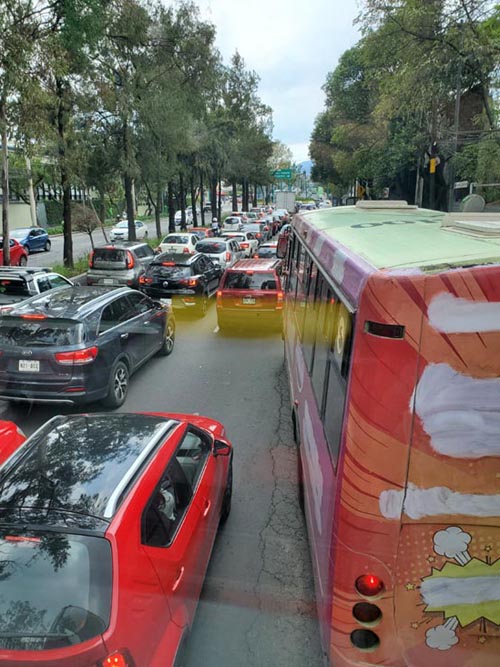 Capital Bus Circuito Centro-Sur Tour, Mexico City/Ciudad de México, Mexico, August 6, 2021